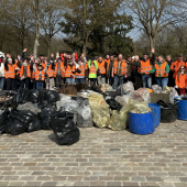 J’aime la Nature Propre est une opération participative et citoyenne de ramassage des déchets dans la nature. Crédit : FDC28