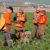 L'Association meusienne des rencontres Saint-Hubert organisait le concours départemental 2025. Crédit : AMRSH