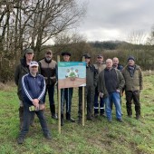 Plantation Salmagne. Crédit : FDC 55