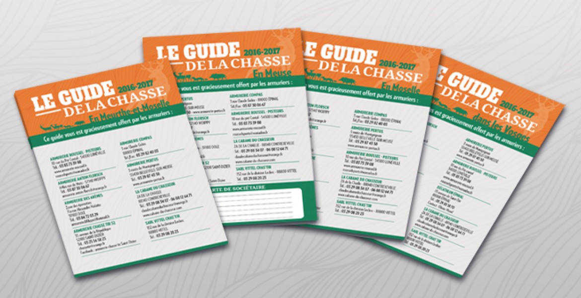 Bannière Guides de la Chasse 2016-2017